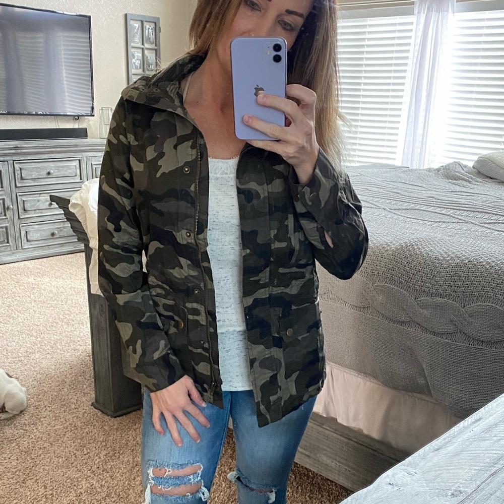 Brand new camo jacket